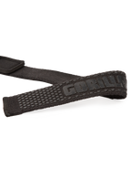 Gorilla Wear Gevoerde Siliconen Lifting Straps - Zwart