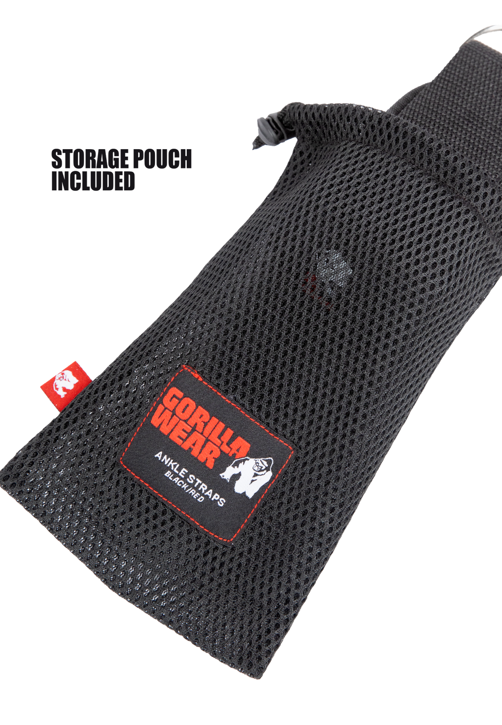 Gorilla Wear Ankle Straps - Zwart