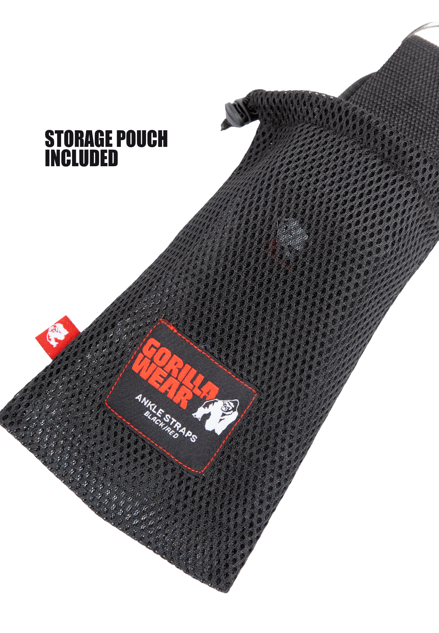 Gorilla Wear Ankle Straps - Zwart