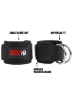 Gorilla Wear Ankle Straps - Zwart