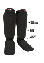 Gorilla Wear Jefferson Scheenbeschermers - Zwart