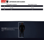 Gorilla Wear Jefferson Scheenbeschermers - Zwart