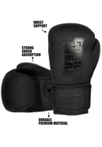 Gorilla Wear Kodiak Bokshandschoenen - Zwart