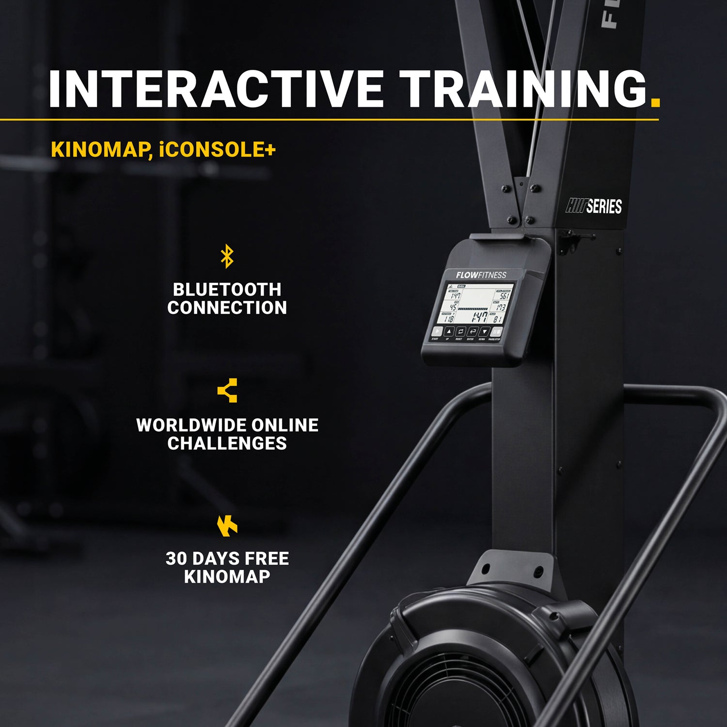 Flow Fitness Perform Pro Ski Trainer - Inclusief Platform