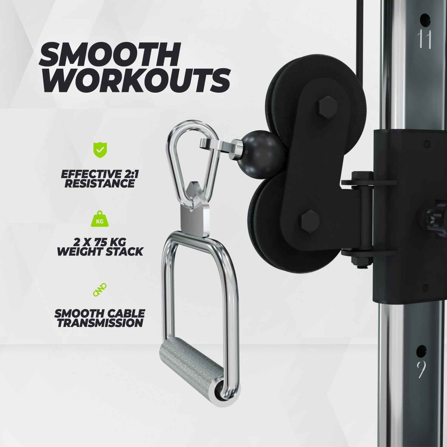 VirtuFit CC100 Cable Crossover - Dual Adjustable Pulley - Functional Trainer