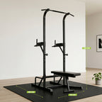 Virtufit Power Tower Deluxe met Fitnessbank