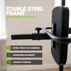 VirtuFit Verstelbare Power Tower - Pull Up & Dip Station