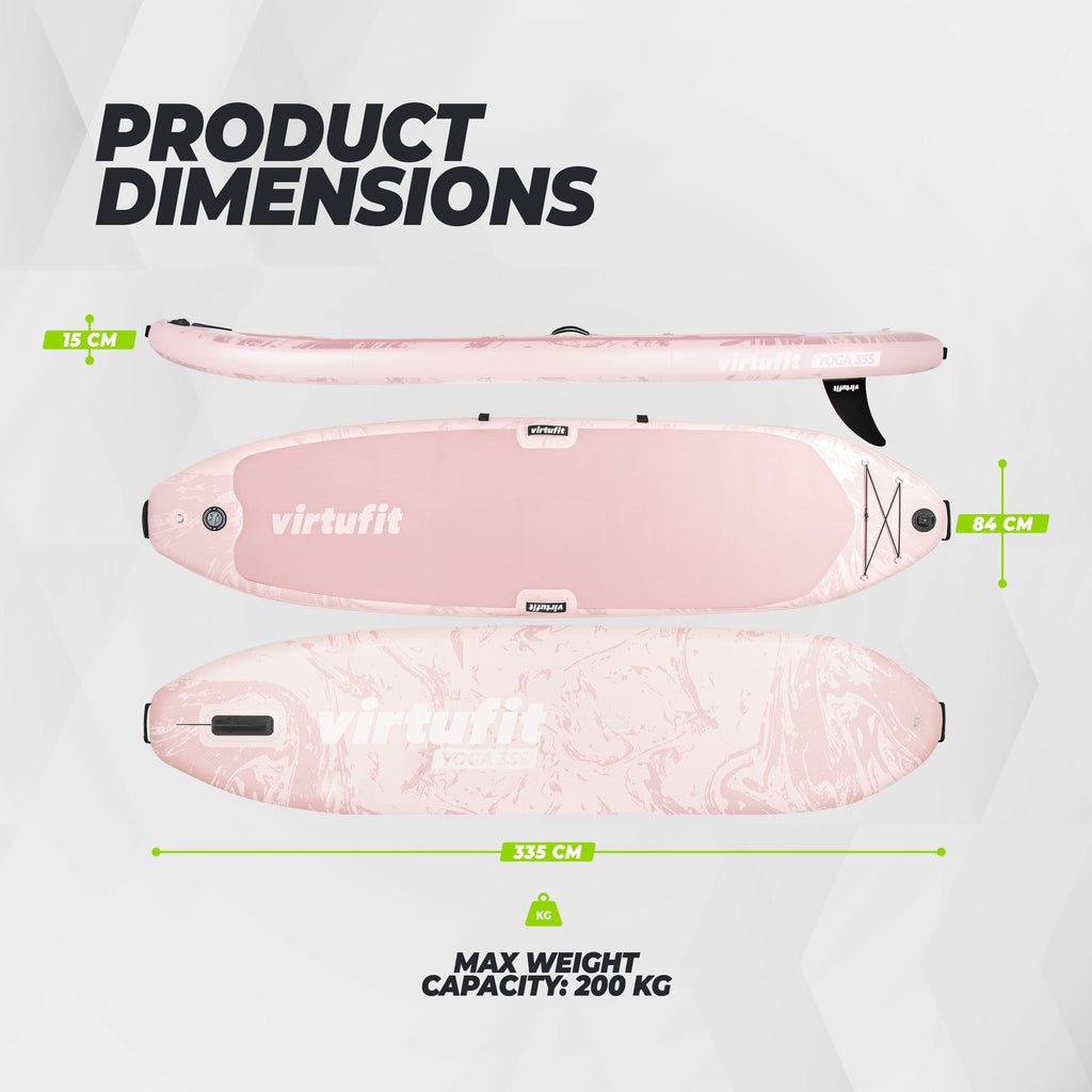Virtufit Supboard Fitness - Yoga 335 - Old Pink