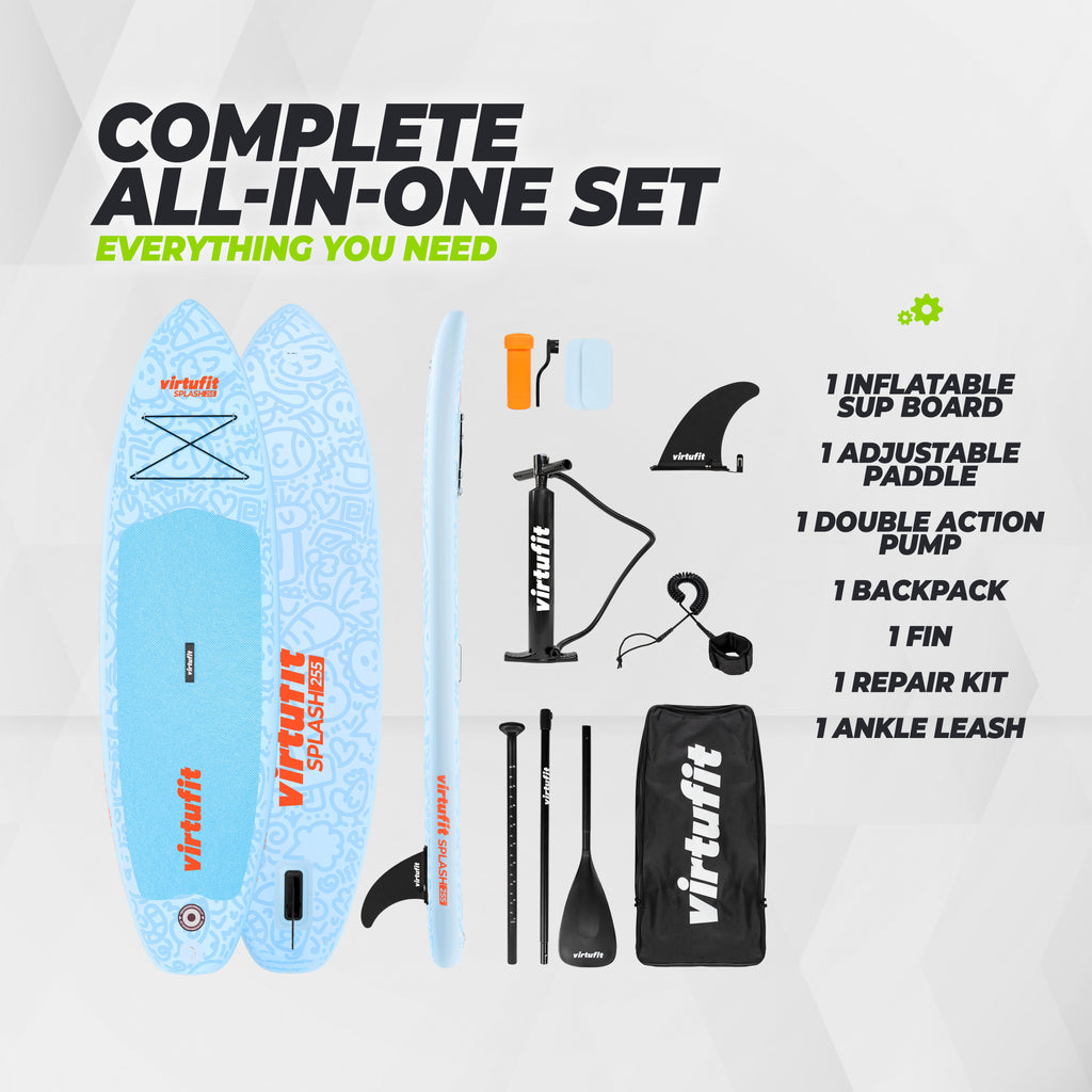 VirtuFit Supboard Splash 255 - Flow Purple - Met accessoires en draagtas