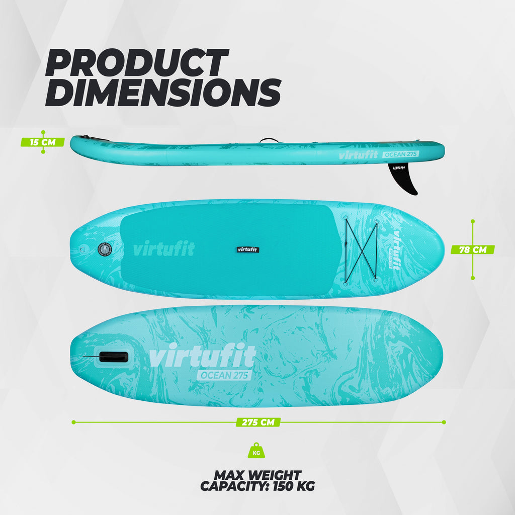 VirtuFit Supboard Ocean 275 - Pink - Met accessoires en draagtas