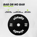 VirtuFit Bumper Plate - Olympische Hantelscheibe aus Gummi - 50 mm - 20 kg