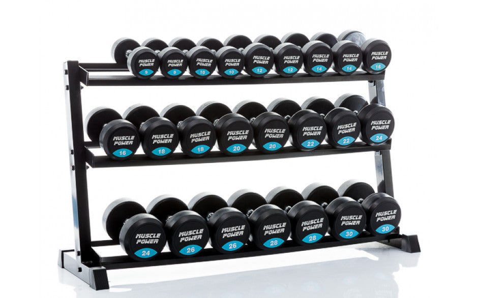 Muscle Power 3-laags Opbergrek voor Dumbbells