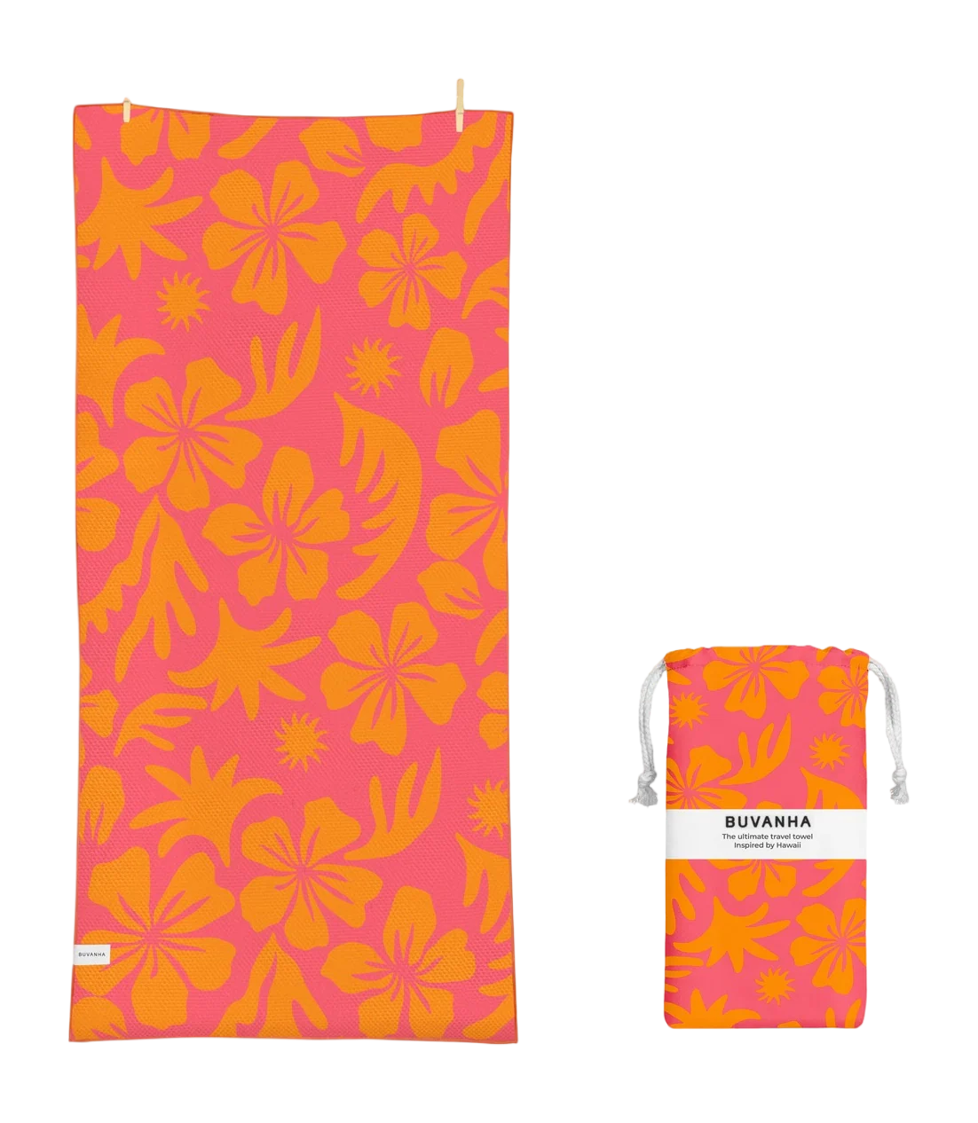 Buvanha Reishanddoek Hawaii - 160 x 80 cm - Afbeelding 7
