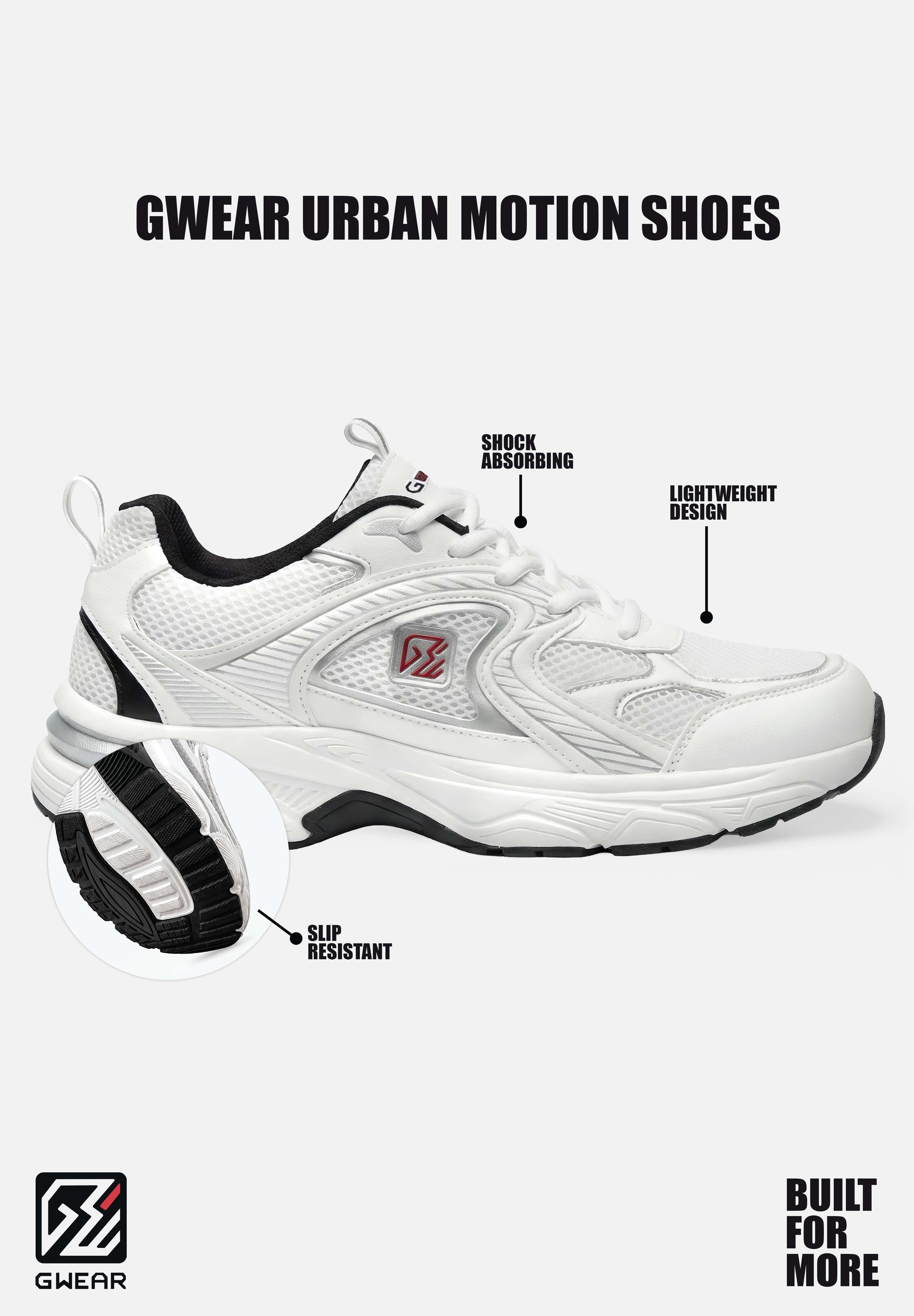 Gorilla Wear Gwear Urban Motion Sneakers - Wit