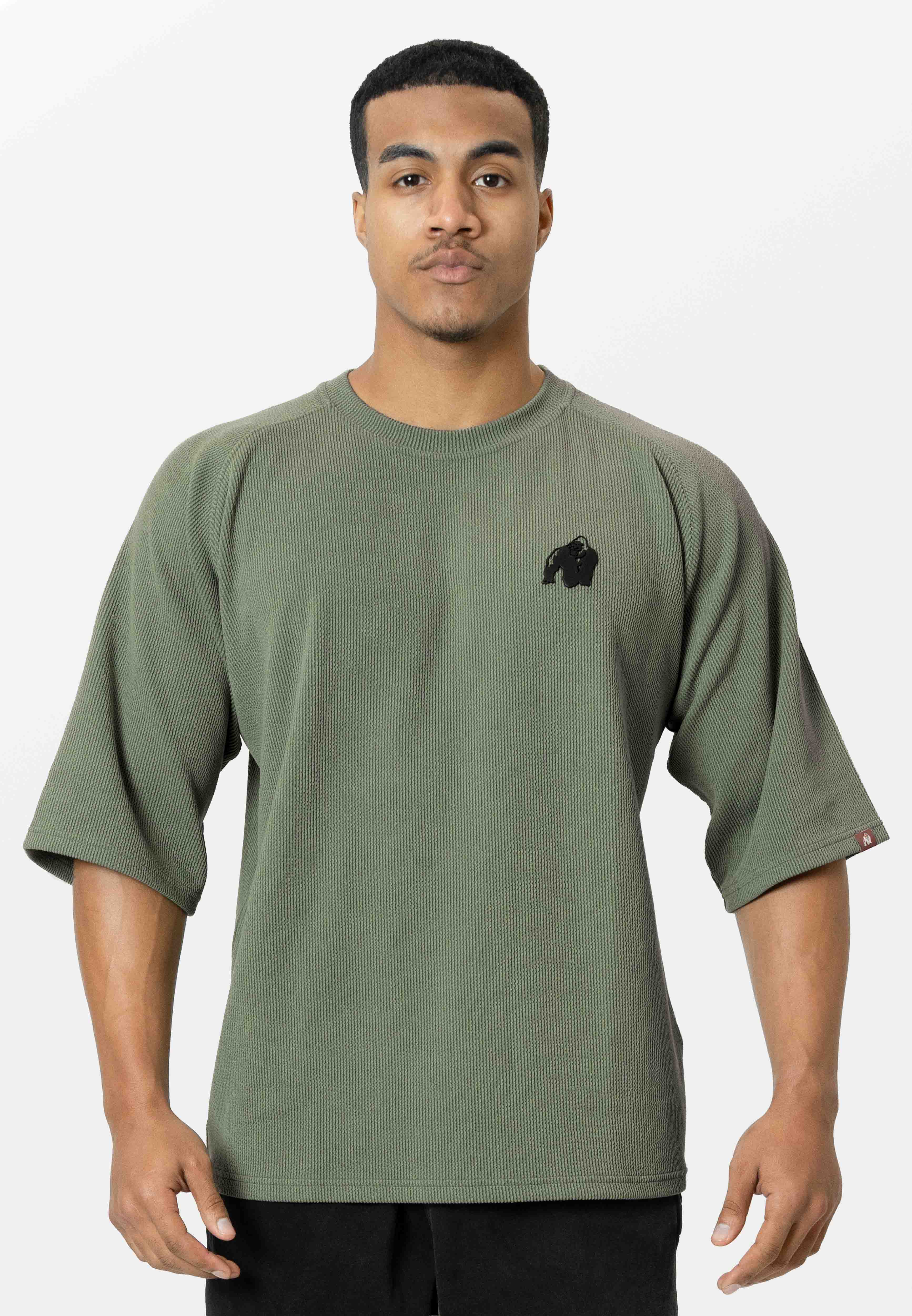 Gorilla Wear Russell Oversized T-shirt - Groen