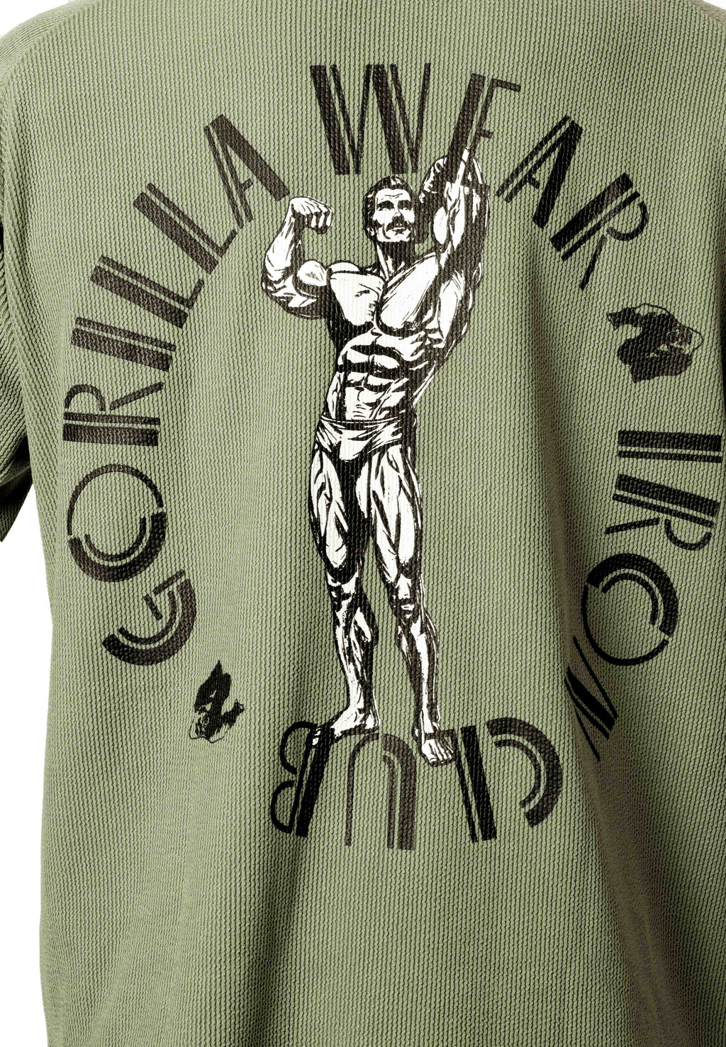 Gorilla Wear Russell Oversized T-shirt - Groen