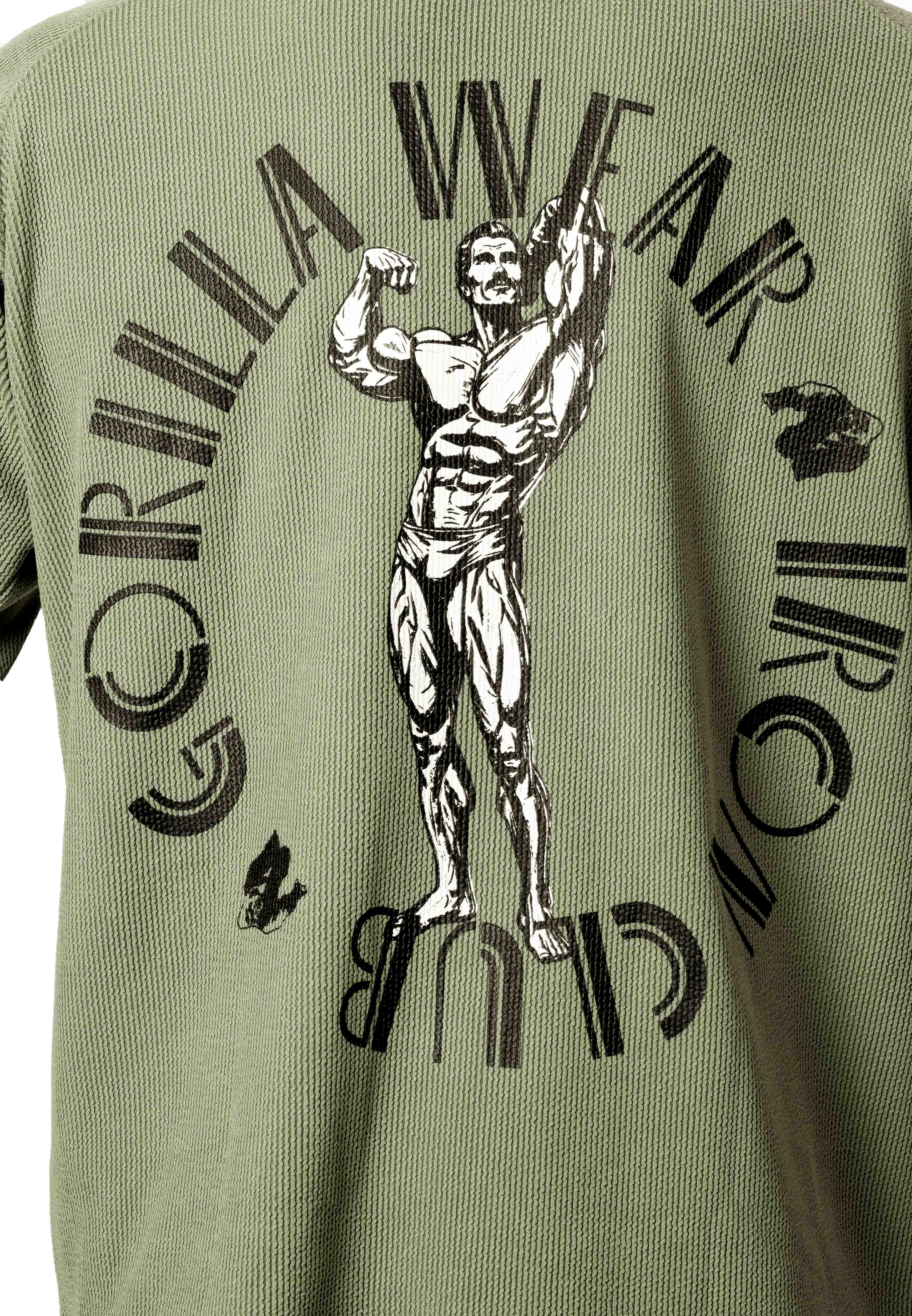 Gorilla Wear Russell Oversized T-shirt - Groen