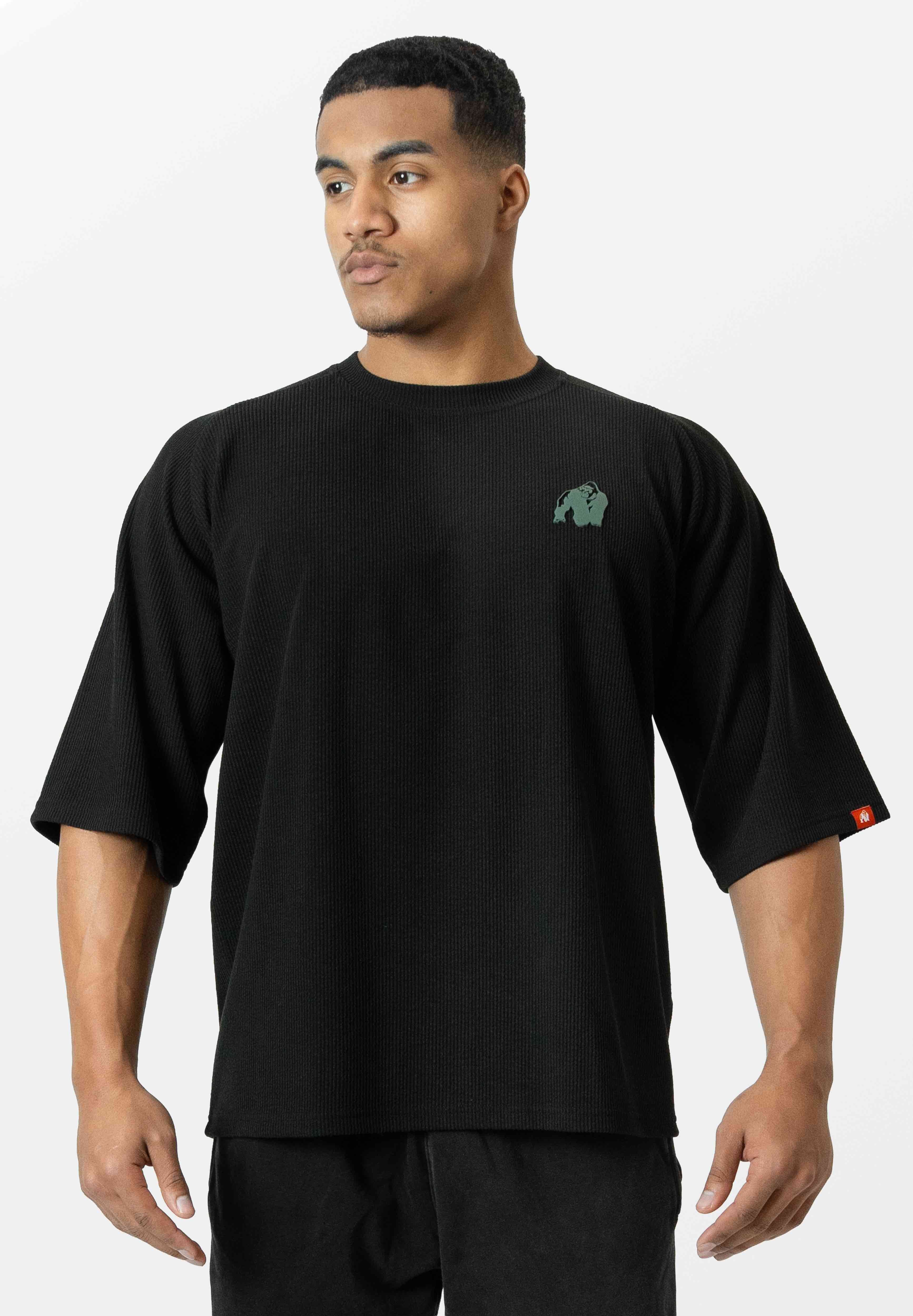 Gorilla Wear Russell Oversized T-shirt - Zwart