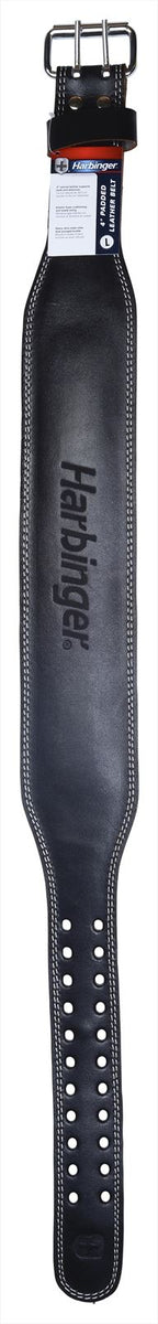 Harbinger 4 Inch Padded Leather Belt