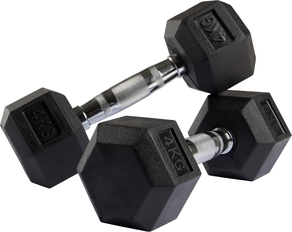 VirtuFit Dumbbellrek staand Deluxe + Hexa Dumbbells 1 t/m 10 kg
