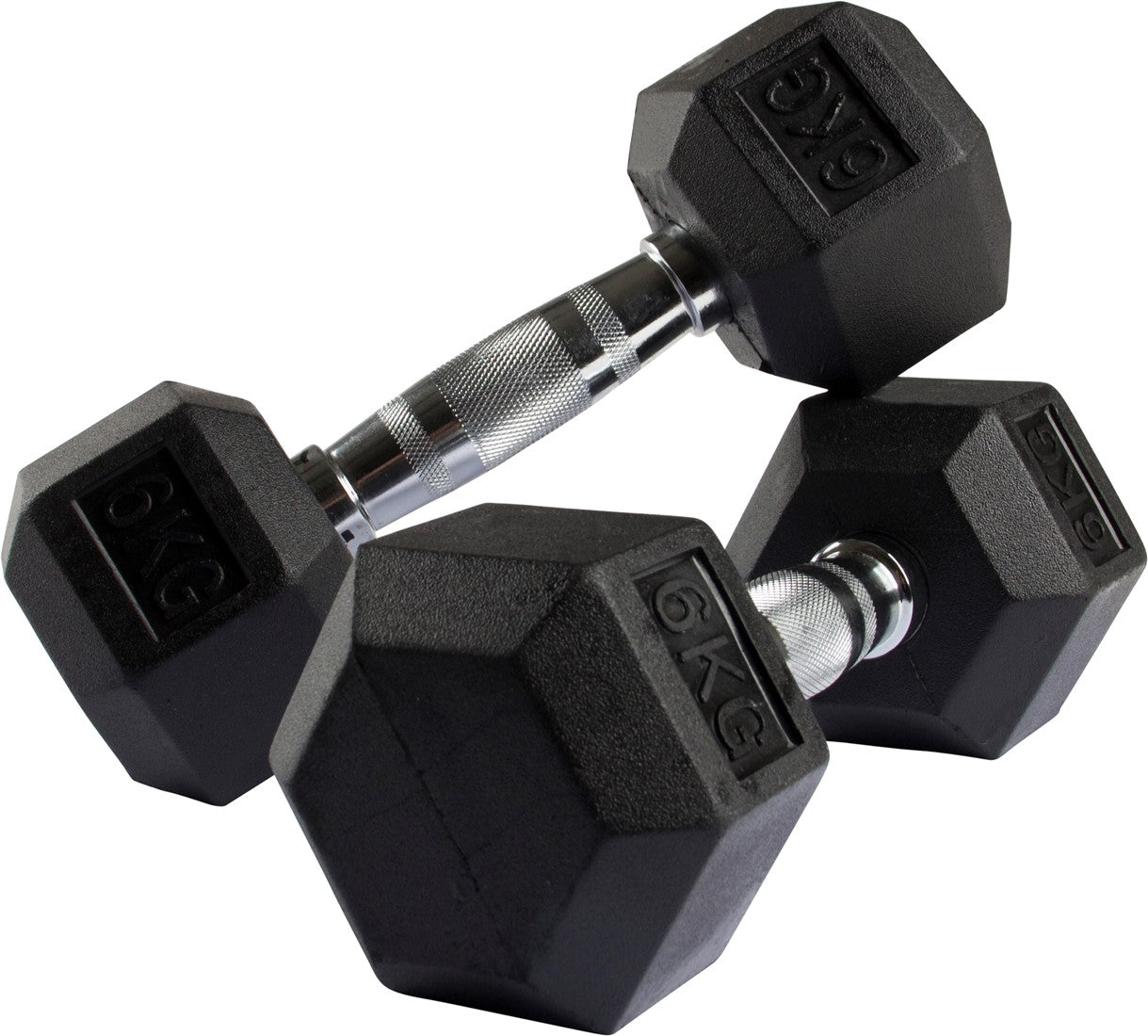VirtuFit Dumbbellrek staand Deluxe + Hexa Dumbbells 1 t/m 10 kg