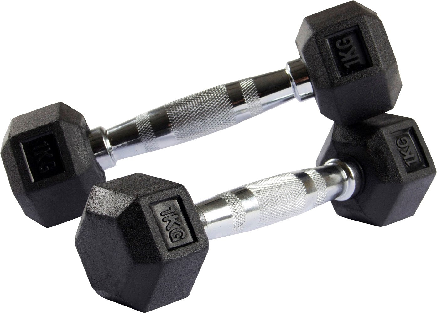 VirtuFit Dumbbellrek staand Deluxe + Hexa Dumbbells 1 t/m 10 kg