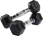 VirtuFit Dumbbellrek staand Deluxe + Hexa Dumbbells 1 t/m 10 kg