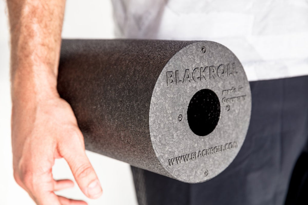 Blackroll Standard Foam Roller - 30 cm - Zwart/Geel