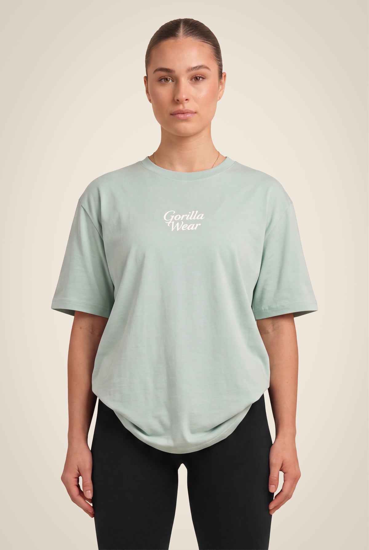 Gorilla Wear Vienna Oversized T-Shirt - Hellgrün