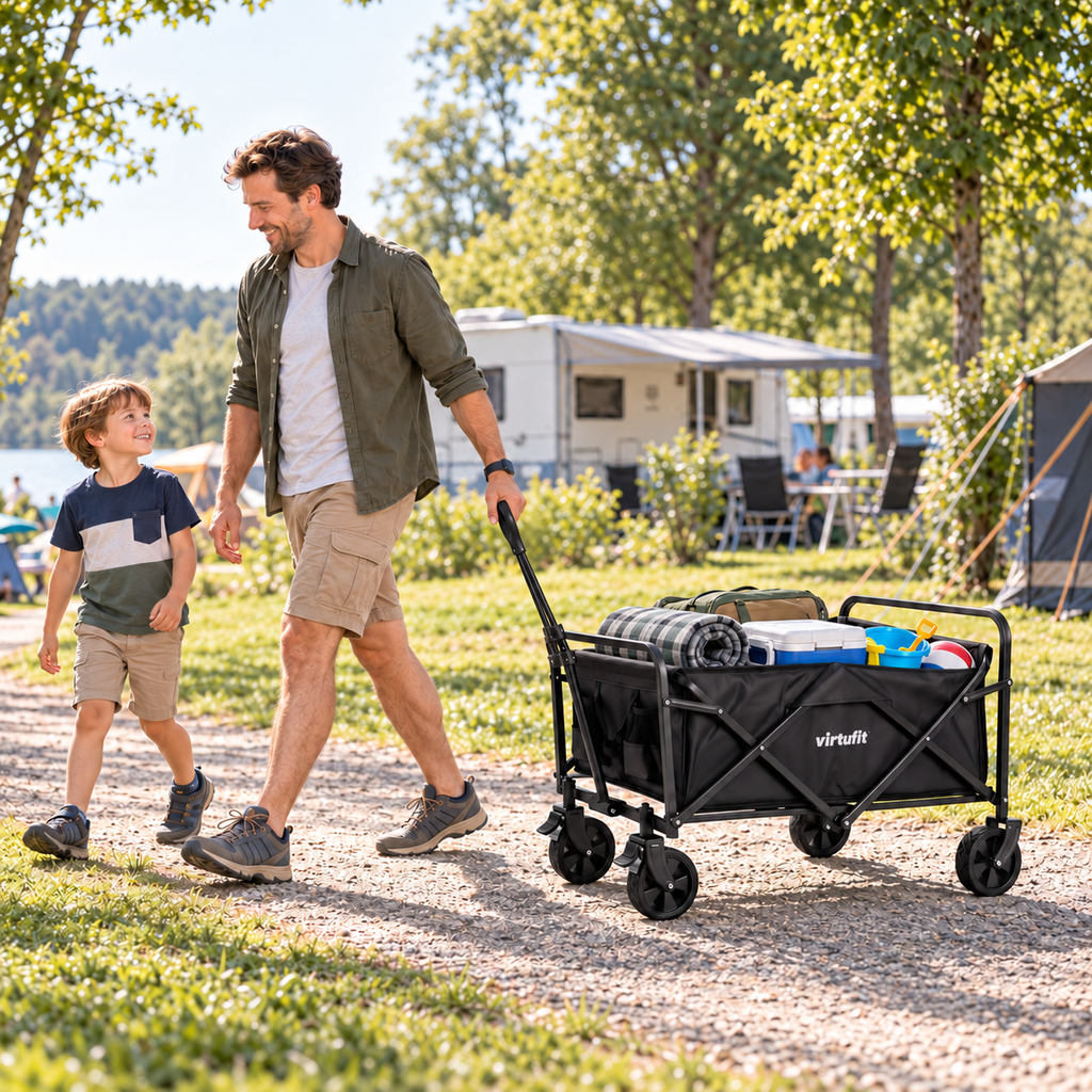 VirtuFit FW65 Klappbarer Wagen