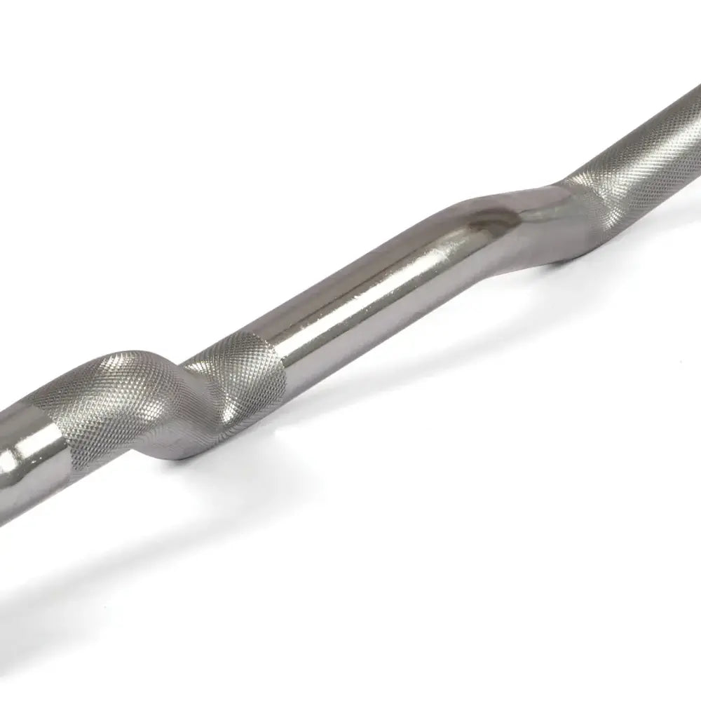 Toorx Olympische Curlstange - 120 cm - Chrom