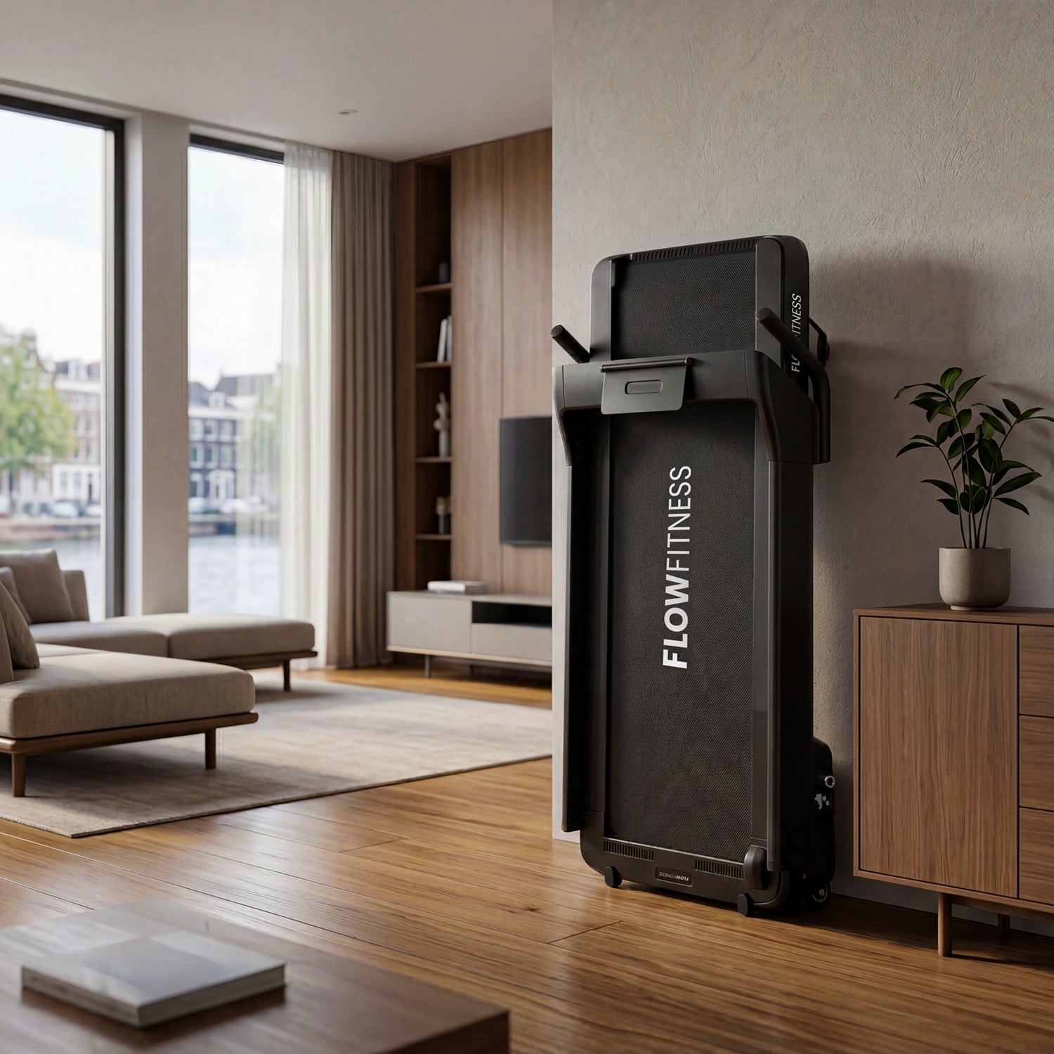 Flow Fitness Runner DTM400i Loopband - 99% Voorgemonteerd - Zwart