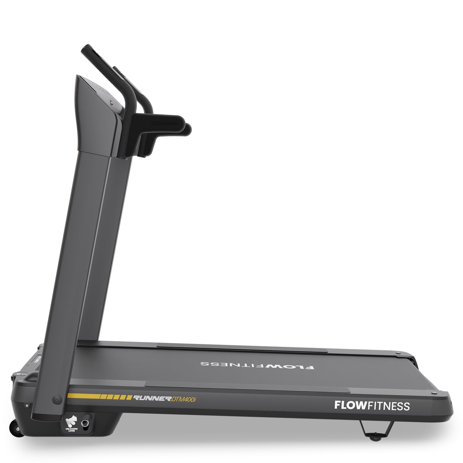 Flow Fitness Runner DTM400i Loopband - 99% Voorgemonteerd - Zwart - Tweedekans