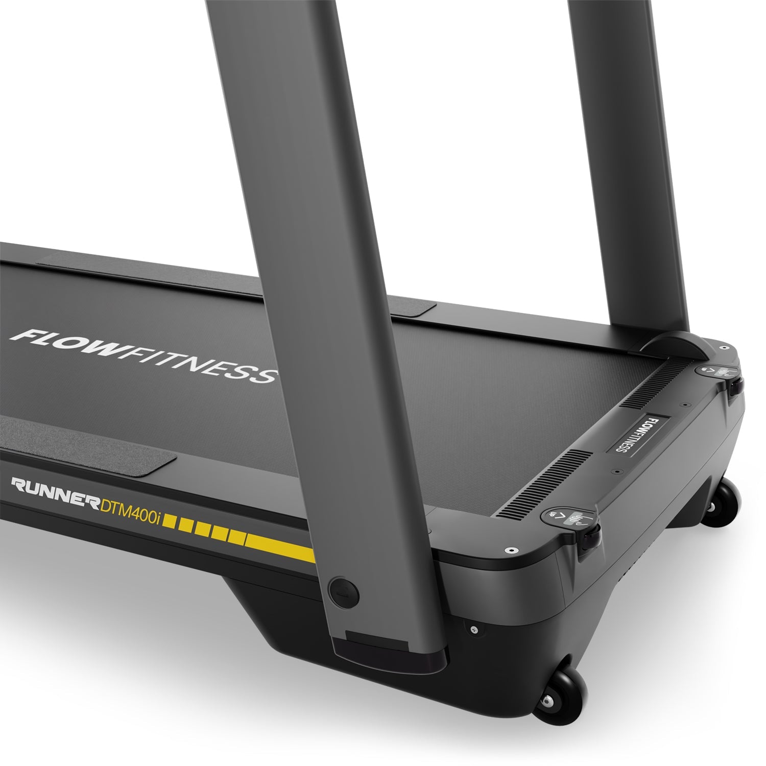 Flow Fitness Runner DTM400i Loopband - 99% Voorgemonteerd - Zwart - Showroommodel