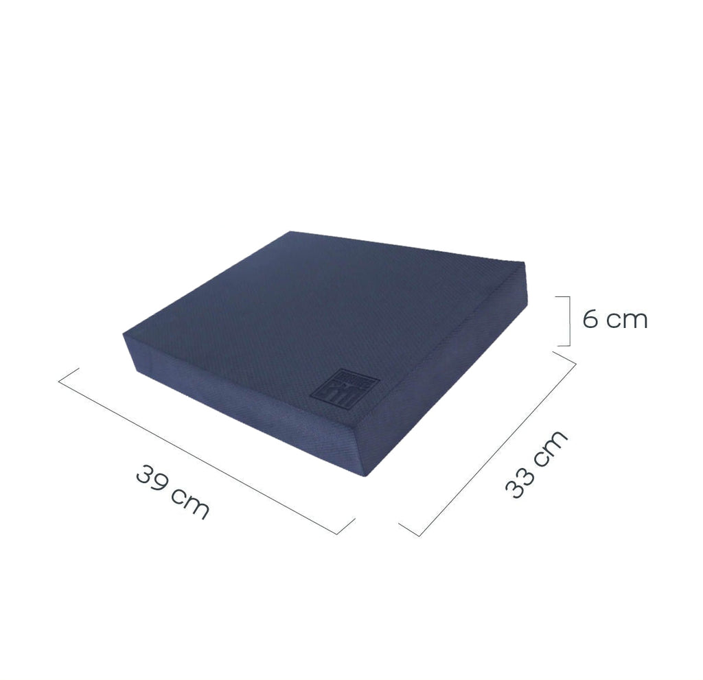 Orange Gym Balance Pad - Antraciet
