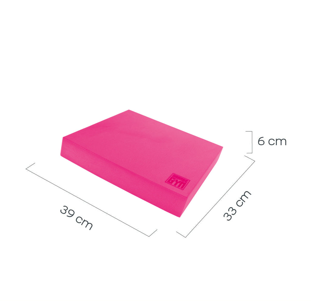 Orange Gym Balance Pad - Cheeky Pink/Roze