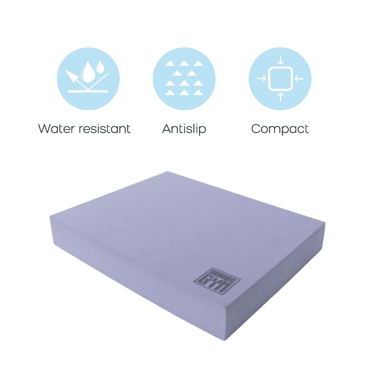 Orange Gym Balance Pad - Cosmic Sky/Lila