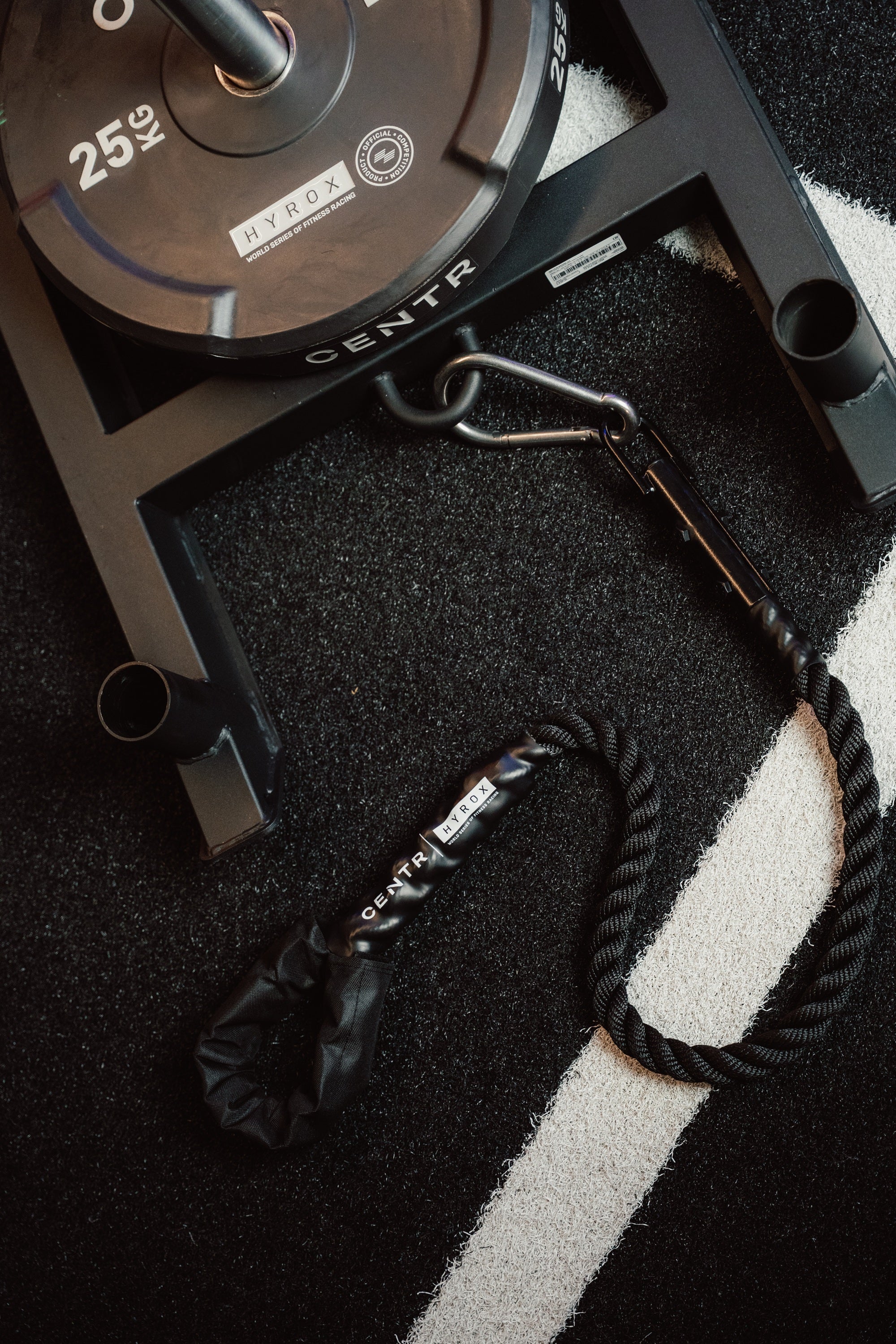 Centr x HYROX Youngstars Competition Pull Rope met Lus - 165 cm