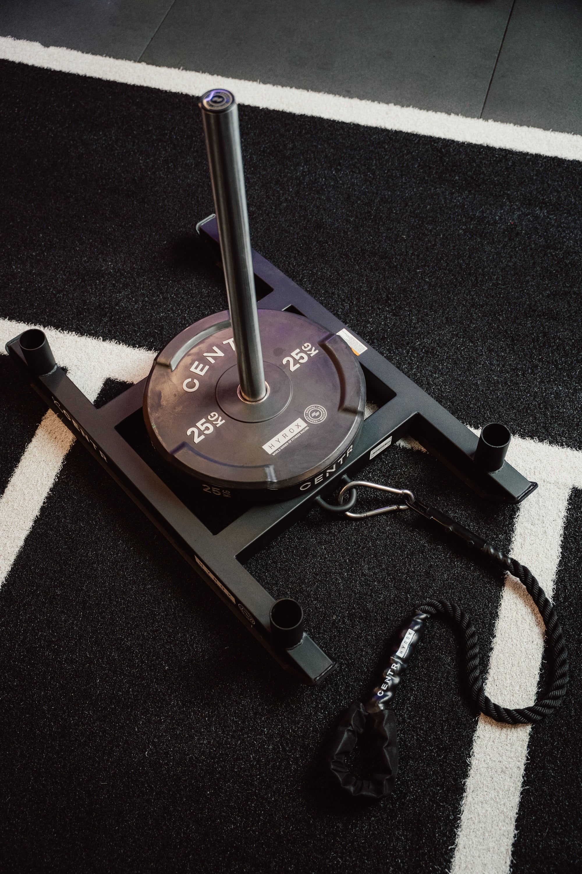 Centr x HYROX Youngstars Competition Pull Rope met Lus - 165 cm