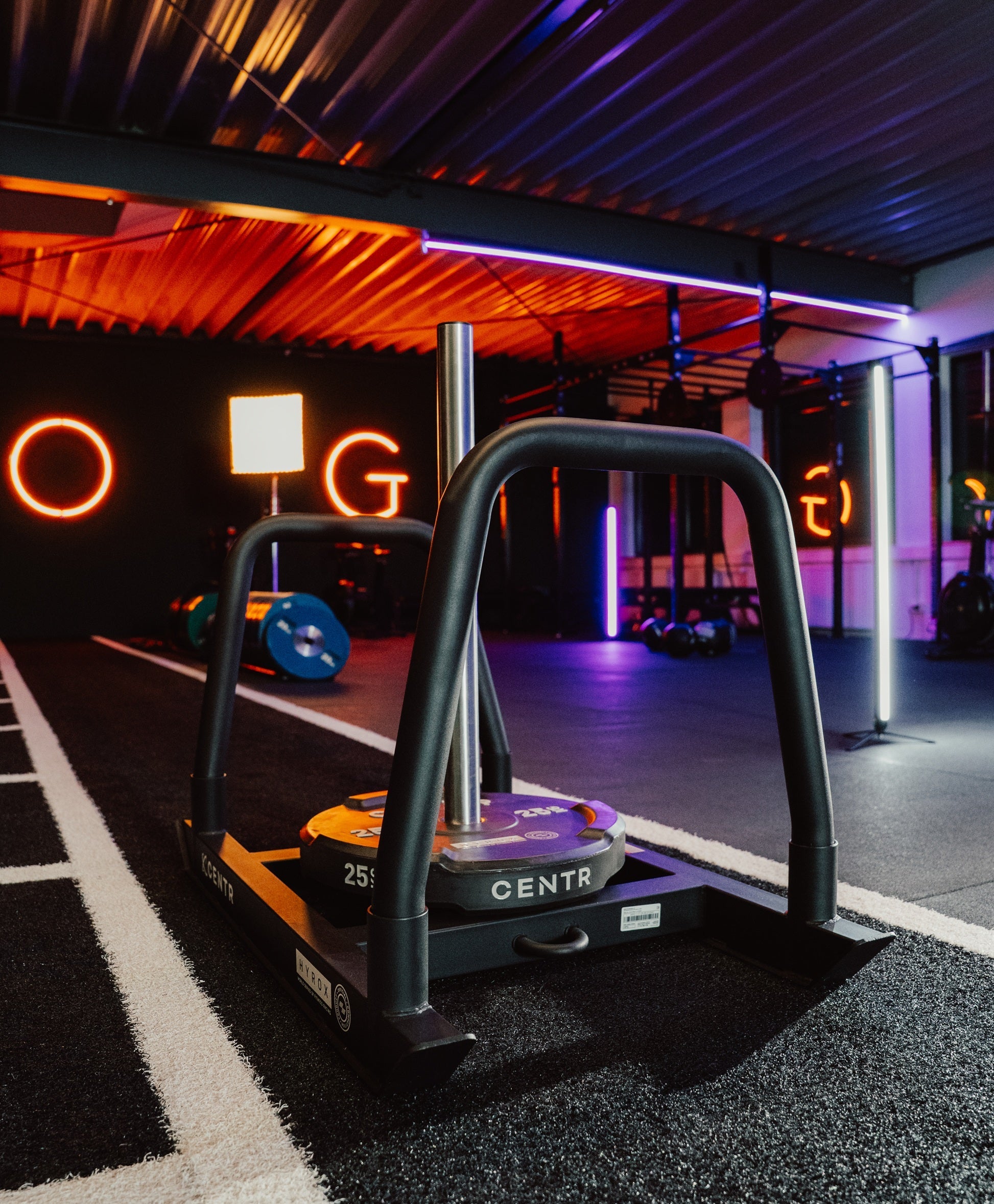 Centr x HYROX Youngstars Competition Power Sled Frame Bar