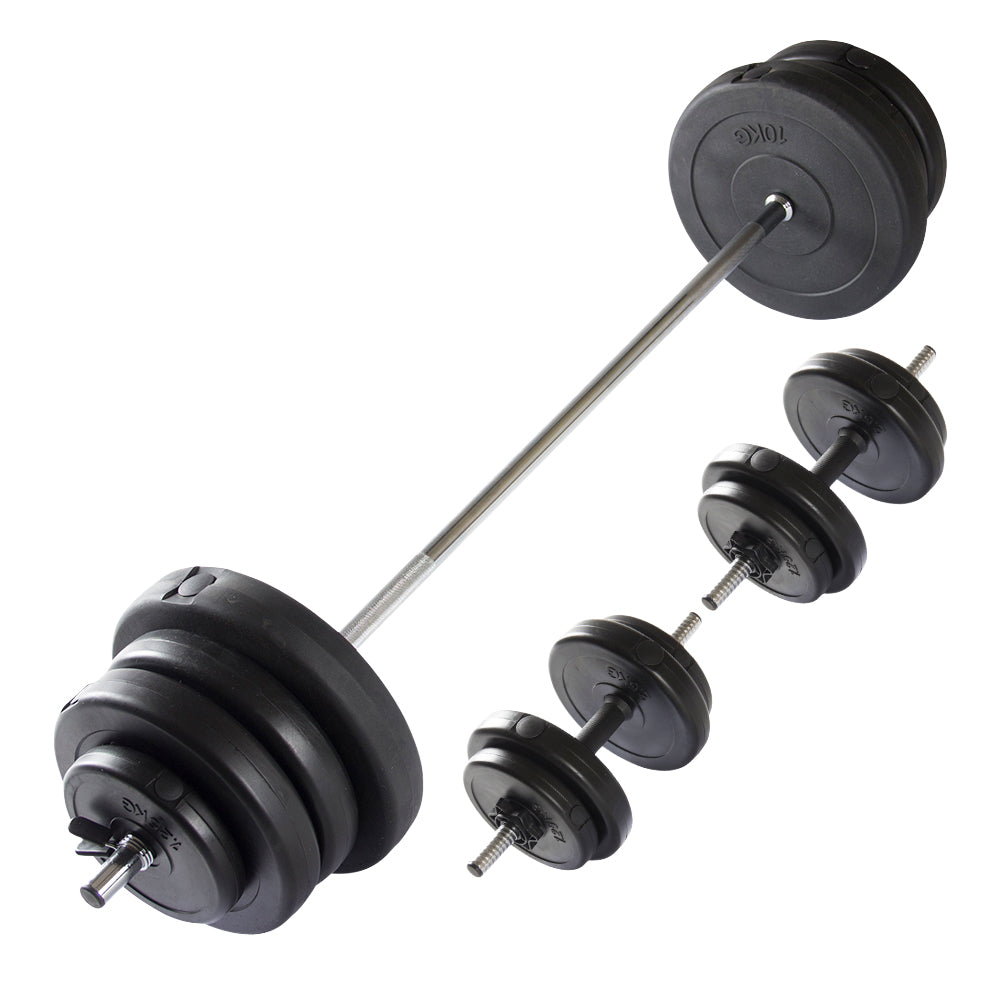 VirtuFit Verstelbare Halterset - Dumbbellset - 60,5 kg - Zwart - Gratis Trainingsvideo's