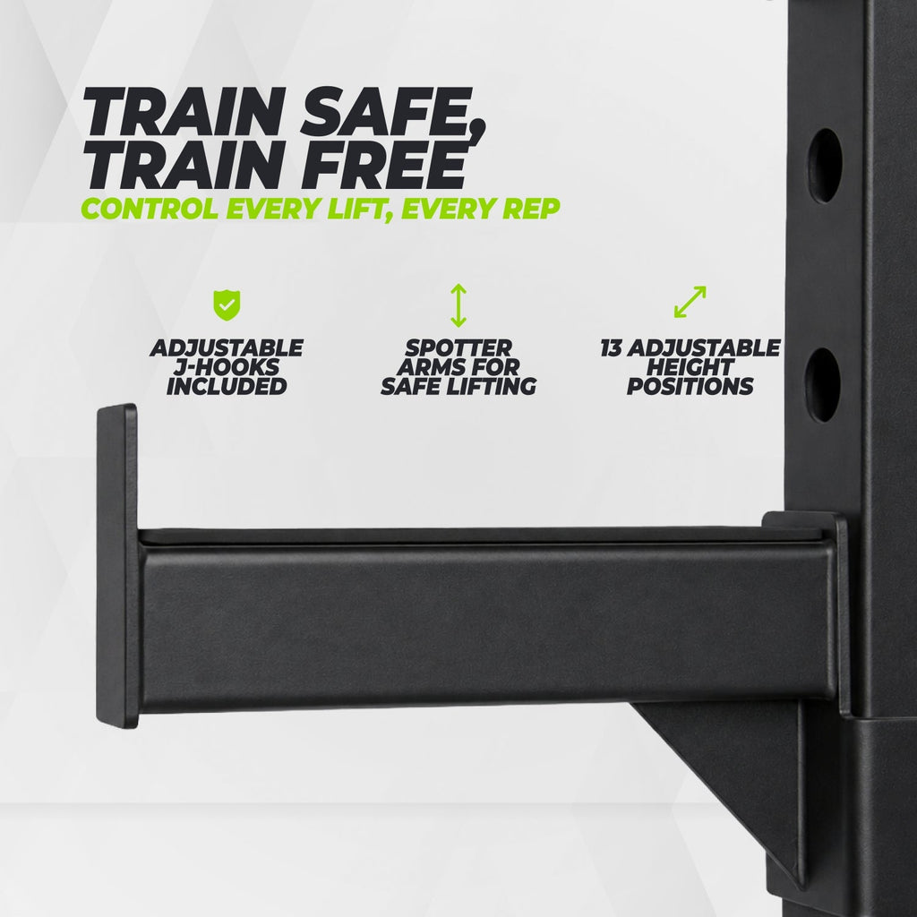 VirtuFit Power Rack - Squatrek Pro - met Pull-Up bar - Tweedekans
