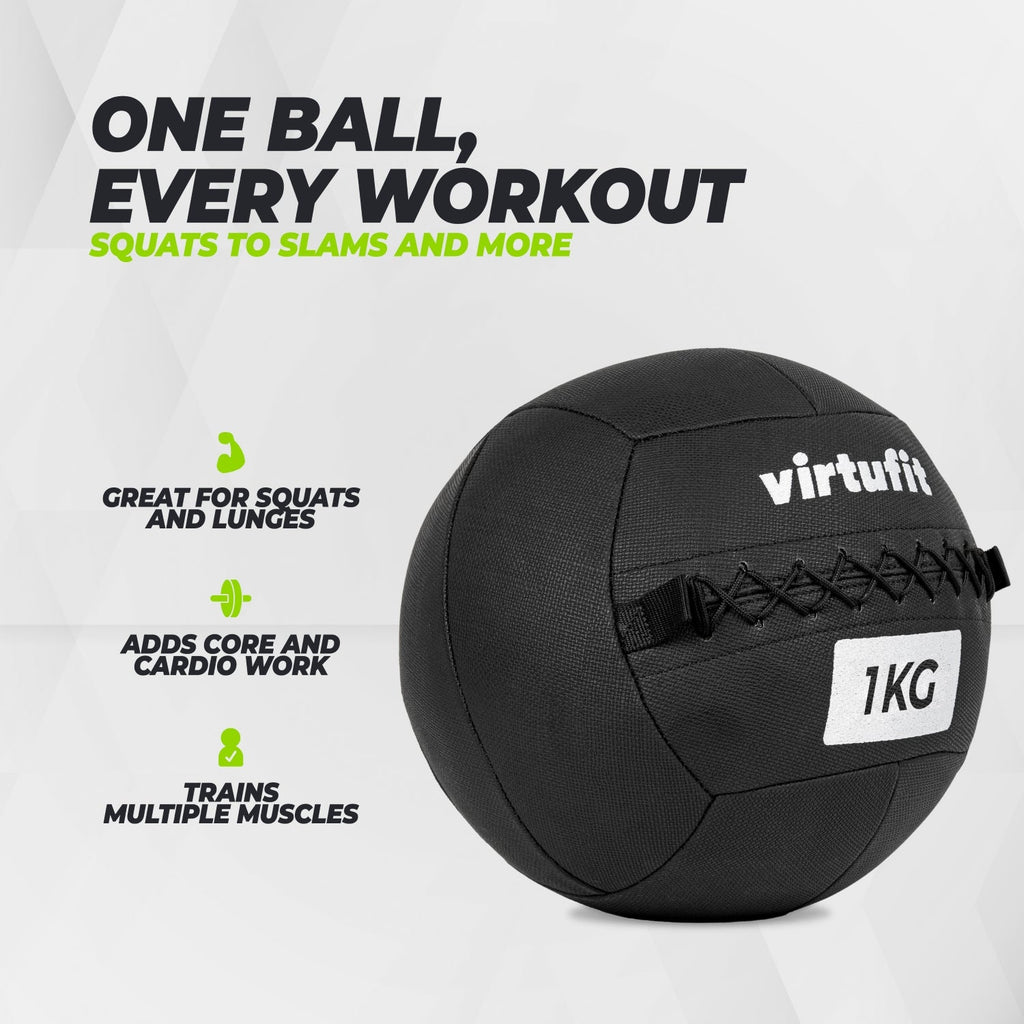 VirtuFit Wall Ball Pro - 1 kg - Tweedekans