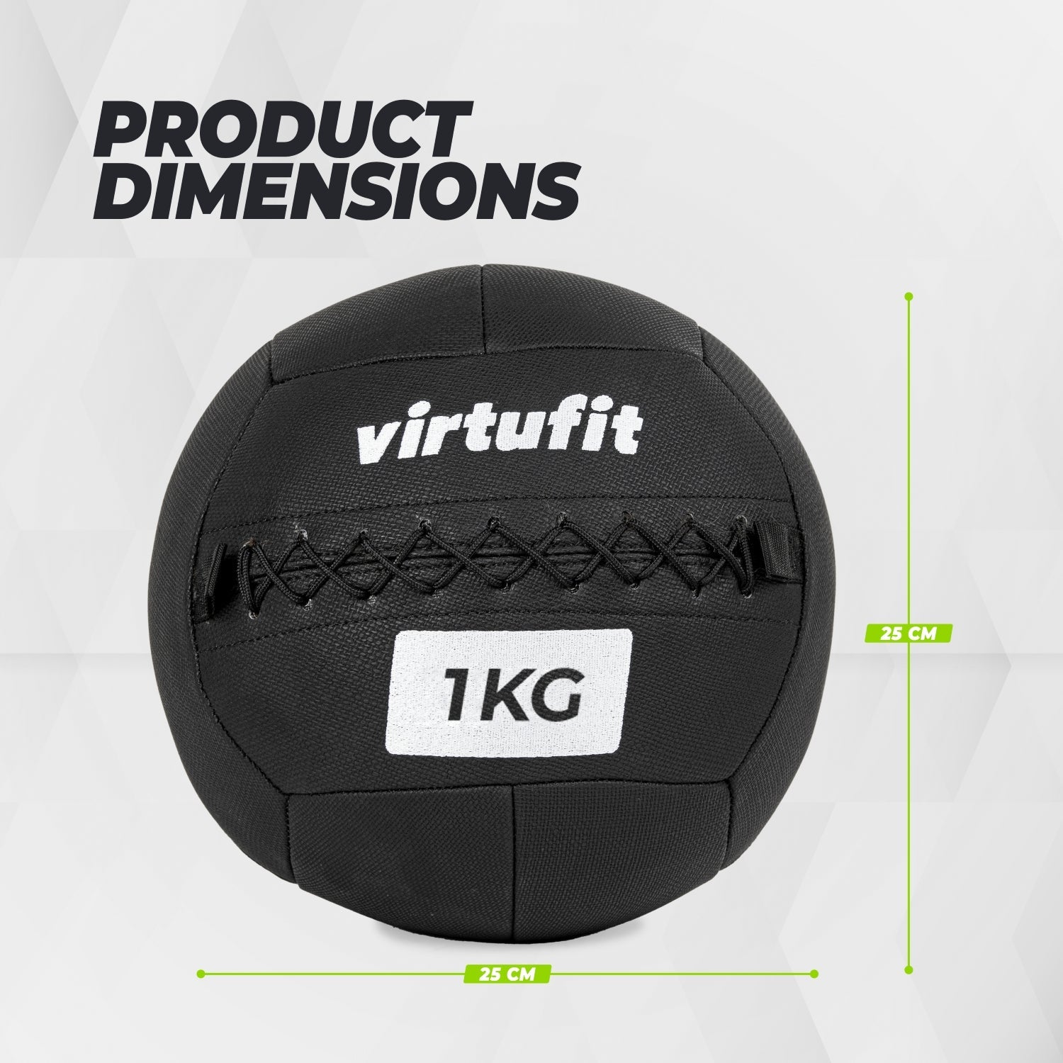 VirtuFit Wall Ball Pro - 1 kg - Tweedekans