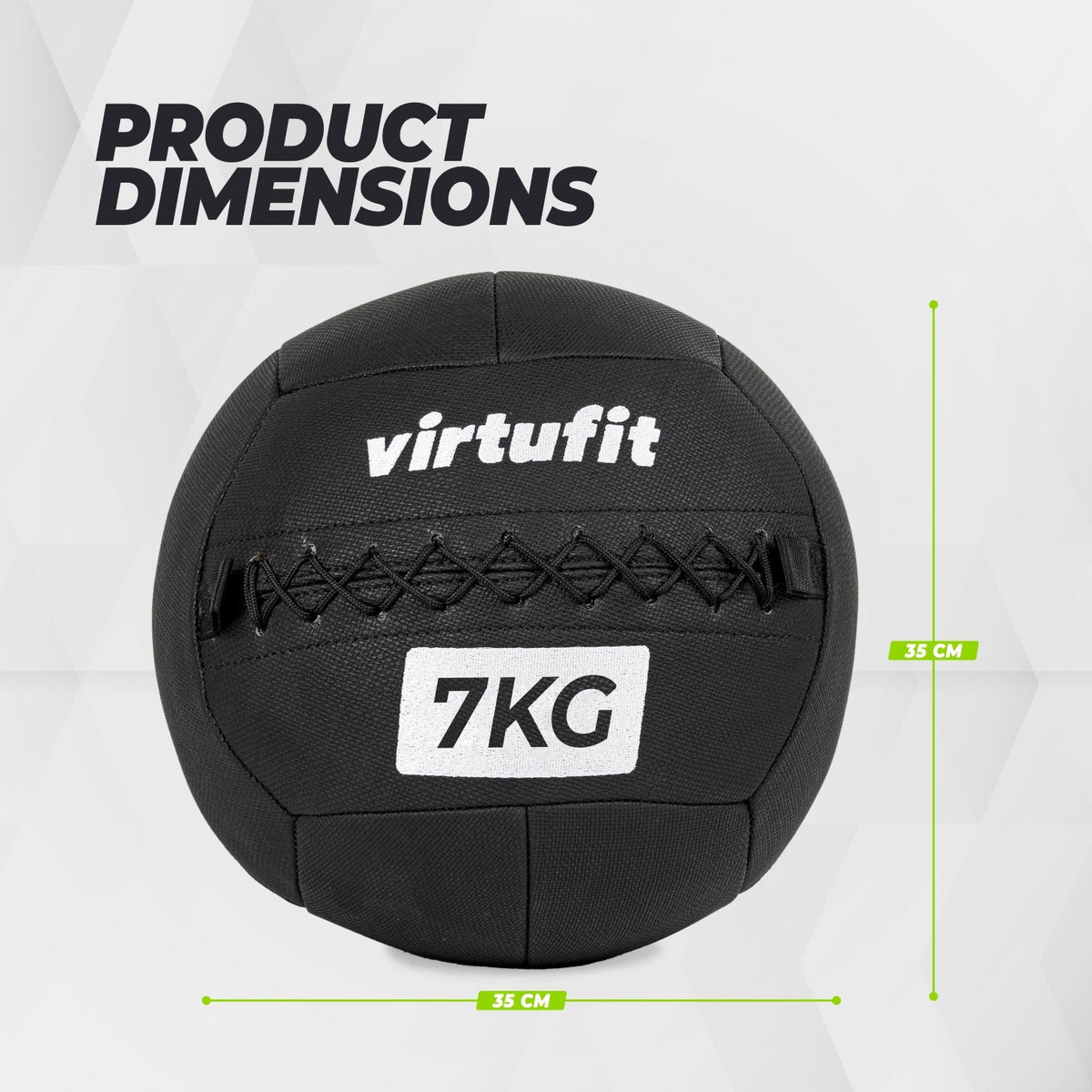 VirtuFit Wall Ball Pro - 7 kg - Tweedekans