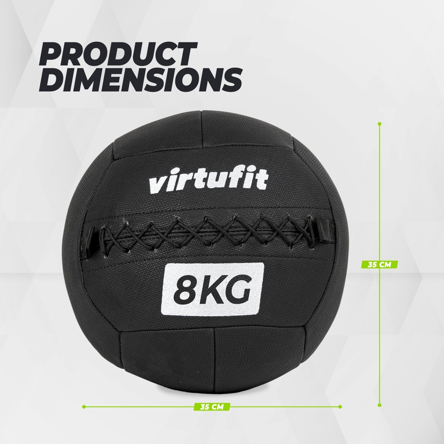 VirtuFit Wall Ball Pro - 8 kg - Tweedekans
