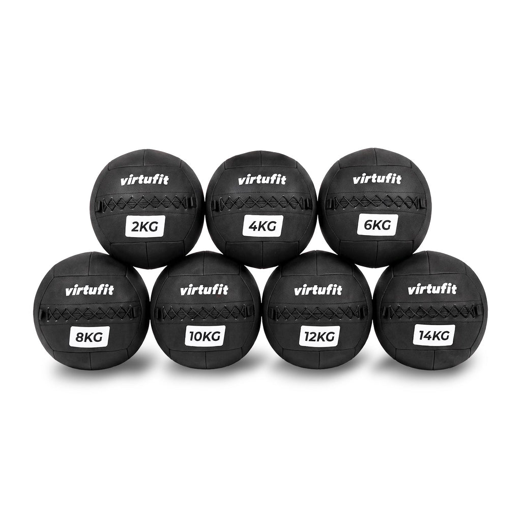 VirtuFit Wall Ball Pro Set - 2, 4, 6, 8, 10, 12, 14 kg