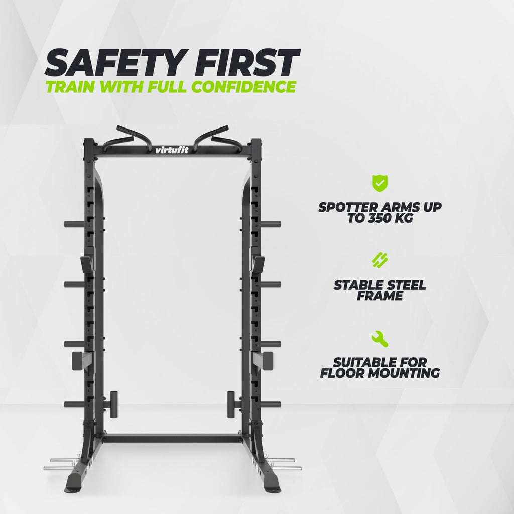VirtuFit HR100 Half Rack - Squat Rack - Krachtstation - Tweedekans