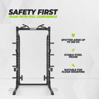VirtuFit HR100 Half Rack - Squat Rack - Krachtstation - Tweedekans