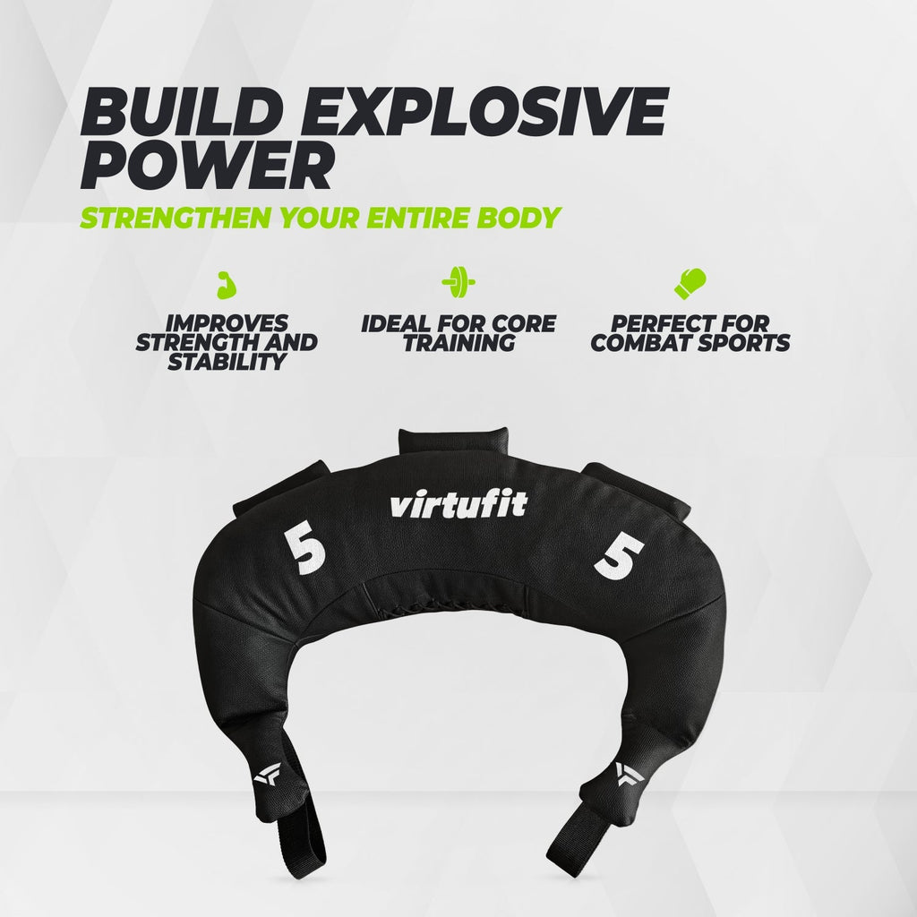 VirtuFit Bulgarian Bag - Fitnessbag - 5 kg
